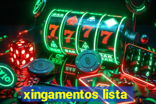 xingamentos lista